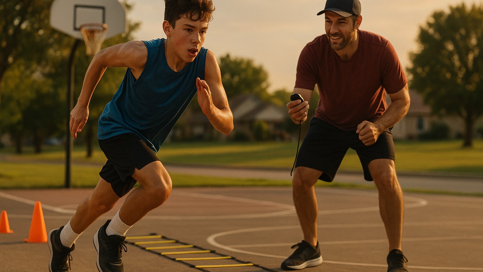 How Parents Can Help 12-Year-Olds Get Faster in Basketball