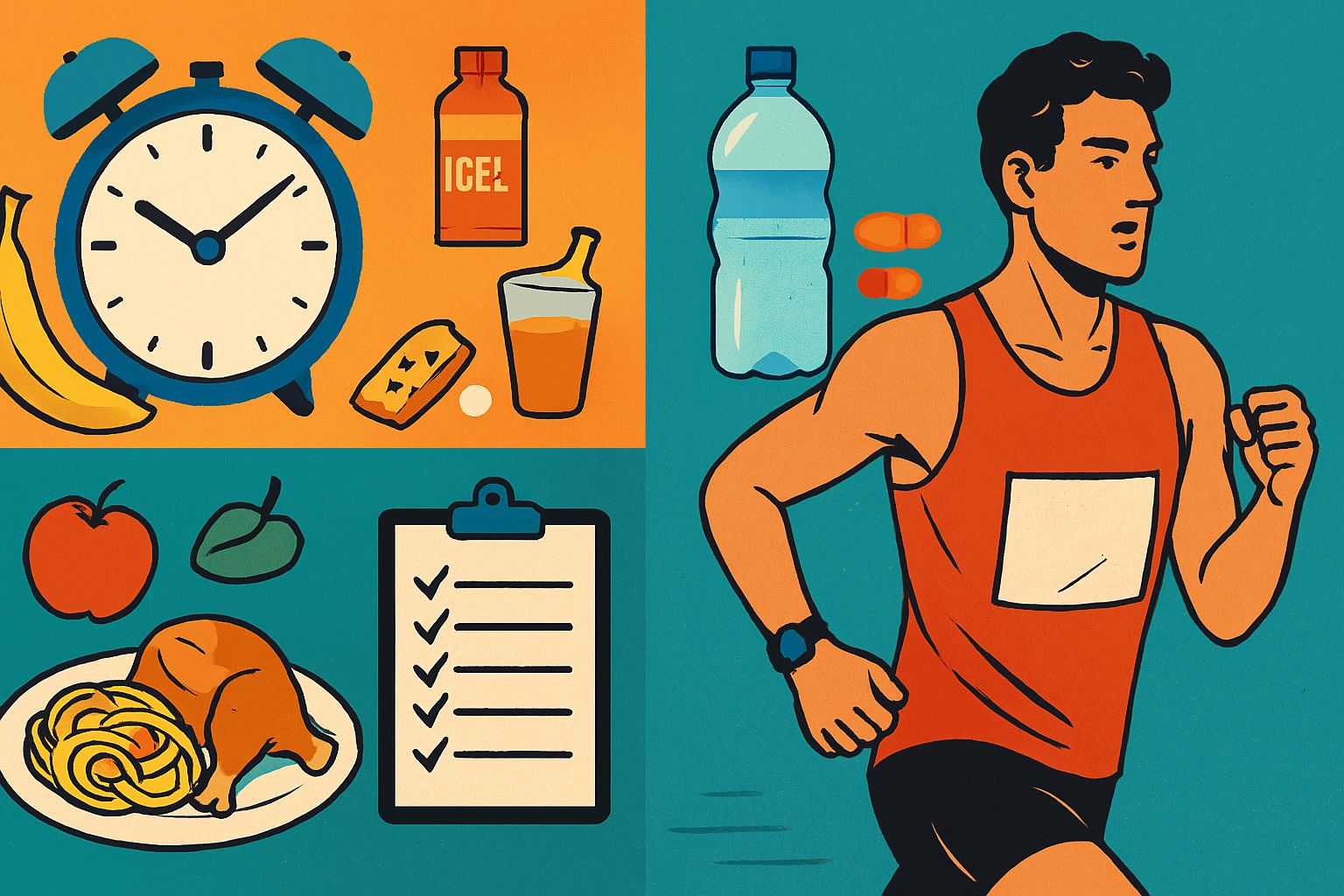 Race Day Nutrition & Hydration Planner