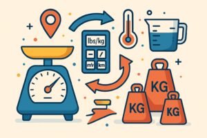 Unit Converter (lbs/kg, miles/km, etc.)