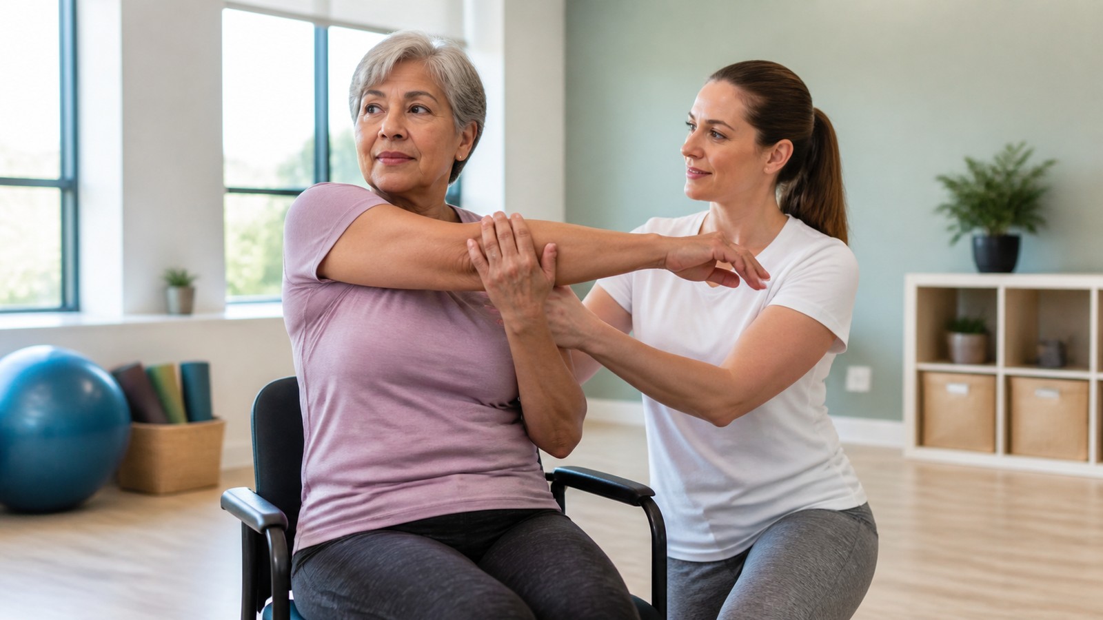 Fitness Lanes featured image for The Best Seated Stretching Exercises for People with Limited Mobility