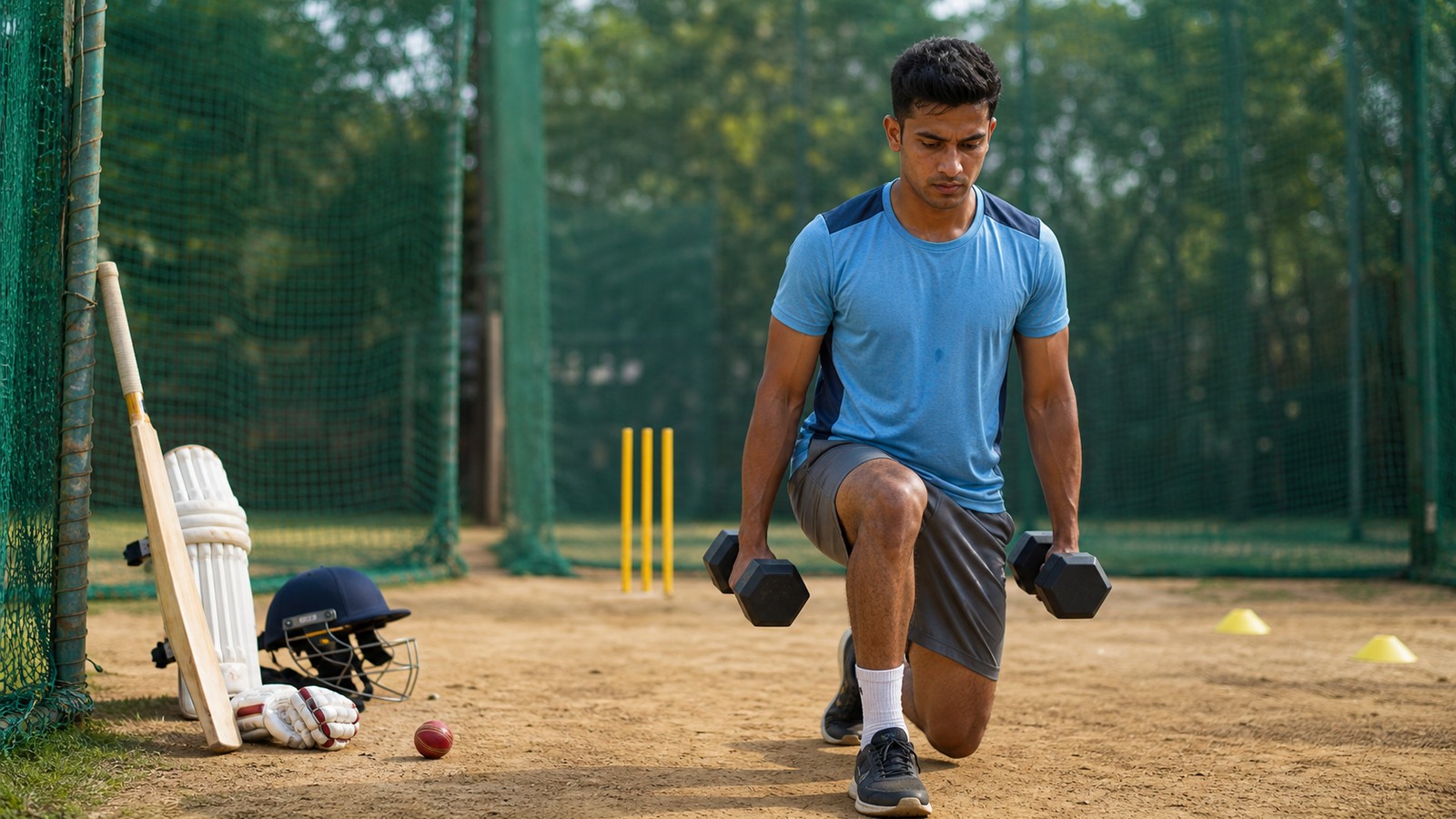 Fitness Lanes featured image for The Best Strength and Conditioning Plan for Beginners in Cricket
